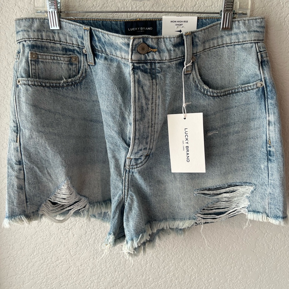 Lucky Women’s Size 12 High Rise Mom Shorts